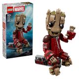 LEGO® ǀ Marvel Yağmacı Tulumlu Groot 76341 - 10 Yaş ve Üzeri Çocuklar için Minfigür İçeren Yaratıcı Oyuncak Yapım Seti (604 Parça)