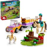 Lego Mavi Su Dünyası Friends Taşıtlar At ve Midilli 105 Parçalı