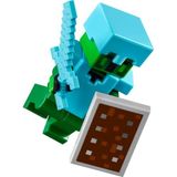 LEGO Minecraft - 67 Kaktüs Şövalye - Elmas Kalkan Orijinal Minifigür