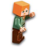 Lego Minecraft Alex Orijinal Minifigür