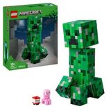 LEGO Minecraft Creeper 21276 - 10 Yaş ve Üzeri Çocuklar için Video Oyunu Temalı Aksiyon Figürü İçeren Yaratıcı Oyuncak Yapım Seti (665 Parça)