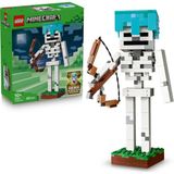 LEGO® Minecraft® İskelet 21594 - 10 Yaş ve Üzeri Çocuklar için Aksesuarlar İçeren Yaratıcı Oyuncak Yapım Seti (502 Parça)
