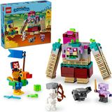 LEGO® Minecraft Legends™ Yiyici Karşılaşması 21257 - 420 Parça Yaratıcı Oyuncak Seti 8 Yaş ve Üzeri Macera Oyunları Seven Çocuklar İçin Yaratıcı Oyuncak Yapım Seti (420 Parça) İçin