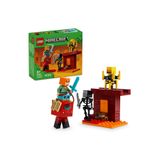LEGO ® Minecraft Nether Lav Savaşı 21266 - 6+ Yaş Çocuklar için Video Oyunu Oyuncak Yapım Seti (99P)
