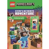 LEGO® Minecraft®: Steve's Netherite Adventure Search & Find Sticker Activity (with Steve minifigure and sword)