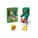 LEGO Minecraft Tavuk Jokey Oyuncak Yapım Seti 21582 (344 Parça)