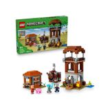 LEGO® Minecraft® Yağmacı Karakolu ve Çapulcu 21278 - 9 Yaş ve Üzeri Çocuklar için Video Oyunu Temalı Yaratıcı Oyuncak Yapım Seti (665P)
