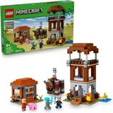 Lego Minecraft Yağmacı Karakolu Ve Çapulcu 21278 - Video Oyunu Seven Minecraft Hayranı 9 Yaş Ve Üzeri Çocuklar İçin Yaratıcı Oyuncak Yapım
