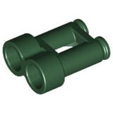 LEGO Minifigür Aksesuarları: Dürbün, Utensil Binoculars Town Koyu Yeşil Renk