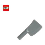 LEGO Minifigür Aksesuarları: Satır, Et Bıçağı, Bıçak, Cleaver Gri Renkte