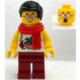 LEGO Minifigür Mr. Tang - Dark Red Legs +5 Yaş (1 Parça)