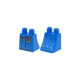 LEGO Minifigür Parçaları: Legs Modified Decorated, Bacak, Ayak, Etek: 36036PB036