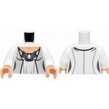 LEGO Minifigür Parçaları: Torso, Vücut, Gövde: 973PB1801C01 Galadriel Lord Of The Rings