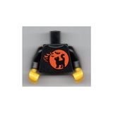 LEGO Minifigür Parçaları: Torso, Vücut, Gövde: 973PB3678C01