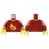 LEGO Minifigür Parçaları: Torso, Vücut, Gövde: 973PB4560C01