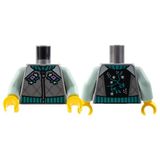 LEGO Minifigür Parçaları: Torso, Vücut, Gövde: 973PB4584C01