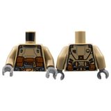 LEGO Minifigür Parçaları: Torso, Vucut, Gövde: 973PB4681C01