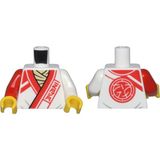 LEGO Minifigür Parçaları: Torso, Vücut, Gövde: 973PB5051C01 Ninjago Dogo Lologram