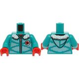 LEGO Minifigür Parçaları: Torso, Vücut, Gövde: 973PB5550C01