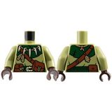 LEGO Minifigür Parçaları: Torso, Vücut, Gövde: 973PB5821C01