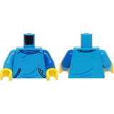 LEGO Minifigür Parçaları: Torso, Vücut, Gövde: 973PB5824C01