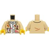LEGO Minifigür Parçaları: Torso, Vücut, Gövde: 973PB6013C01