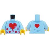 LEGO Minifigür Parçaları: Torso, Vücut, Gövde: 973PB6014C01