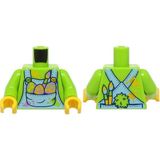 LEGO Minifigür Parçaları: Torso, Vücut, Gövde: 973PB6085C01