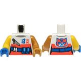 LEGO Minifigür Parçaları: Torso, Vücut, Gövde: Ninjago Sora Imzalı 973PB5249C01