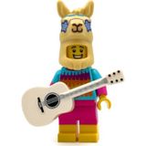 Lego Minifigür Pinata Llama Costume Suit Girl With Guitar
