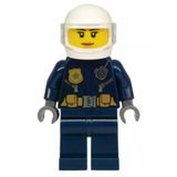 Lego Minifigür Police City Motorcyclist Female Cty1134