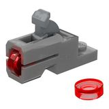 LEGO Minifigür Silahları: Star Wars Mermi Fırlatıcı, Patlatıcı, Ateşleyici Şeffaf Kırmızı Mini Moc