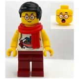 Lego MK062 Mr.Tang Dark Red Legs Mini Figür