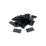 LEGO Moc Custom Aksesuar Creator Plate 2 X 4 Düz Tuğla Siyah 4 Adet Gönderilecek