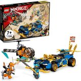 LEGO Ninjago 71776 Jay ve Nya'nın Yarış Arabası Evo 536 Parça Hediyelik Oyun Seti