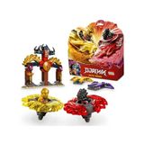 Lego Nınjago Ejderha Spinjitzu Savaş Paketi 71826-6 Yaş Ve Üzeri Çocuklar İçin 2 Ninja Minifigürü İçeren Yaratıcı Oyuncak Yapım Seti, Do
