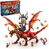 LEGO ® Ninjago® Hareket Kaynak Ejderhası 71822 – 12+ Için Yaratıcı Oyuncak Yapım Seti (1716P)