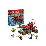 Lego Ninjago Kara Gemisi 1214 Parça 9+ Yaş 3 Araç Ve 6 Minifigür İçeren Yapı Oyuncağı 71869