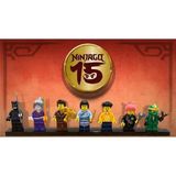 LEGO Ninjago: Legacy 15.yıl 7 Karakter Tam Set 35 Parça Şık Hediyelik Seçeneği