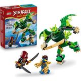 LEGO Nınjago Lloyd’un Ejderha Robotu Savaş Paketi 81 Parça 6+ Yaş Aksiyon Figürü Yapı Oyuncağı 71862 - Standart
