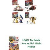 LEGO Ninjago Seti 201 (71831 + 71844 + 71804 + 71839)