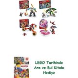 LEGO Ninjago Seti 254 (71827 + 71845 + 71830 + 71824)