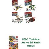 LEGO Ninjago Seti 281 (71833 + 71845 + 71809 + 71844)