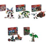 LEGO Ninjago Seti 330 (71834 + 71845 + 71844 + 71838 + 71847)