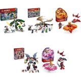 LEGO Ninjago Seti 365 (71845 + 71809 + 71823 + 71834 + 71824)