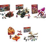 LEGO Ninjago Seti 399 (71844 + 71820 + 71832 + 71823 + 71809)