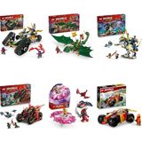 LEGO Ninjago Seti 430 (71820 + 71829 + 71843 + 71844 + 71824 + 71780)