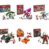 LEGO Ninjago Seti 439 (71845 + 71832 + 71836 + 71820 + 71823 + 71846)