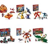 LEGO Ninjago Seti 461 (71823 + 71804 + 71808 + 71838 + 71812 + 71829)