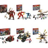 LEGO Ninjago Seti 482 (71846 + 71808 + 71809 + 71844 + 71820 + 71821)